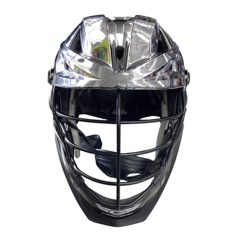 Vist Large View of Product Image Which is Used Cascade XRS Lacrosse Helmet Silver M/L