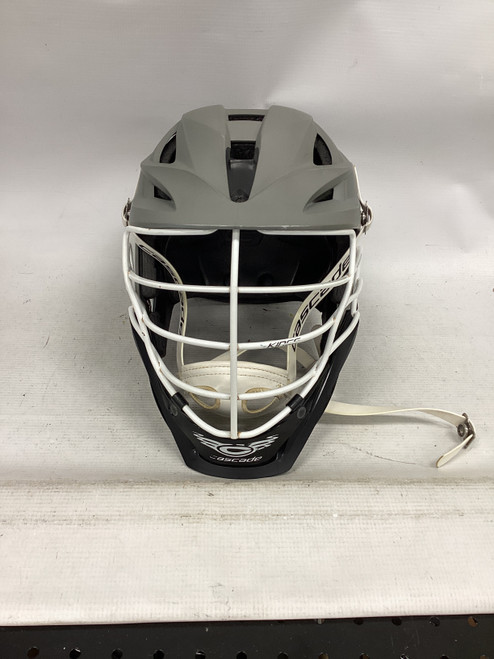 Vist Large View of Product Image Which is Used Cascade S Lacrosse Helmet Grey One Size