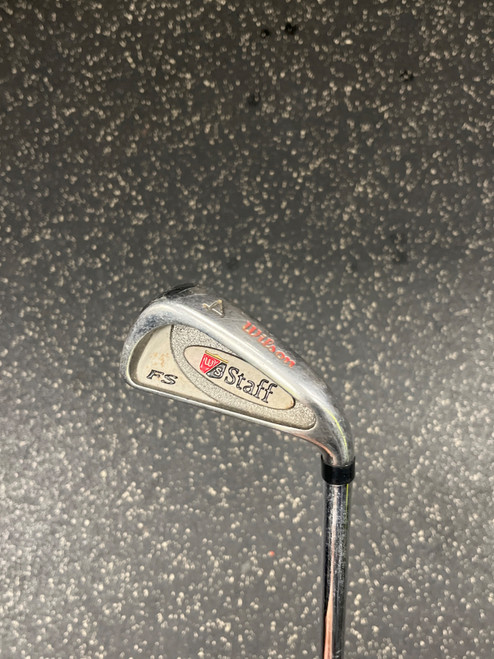 Vist Large View of Product Image Which is Used Wilson STAFF FS Mens Individual Iron RH 4 Iron