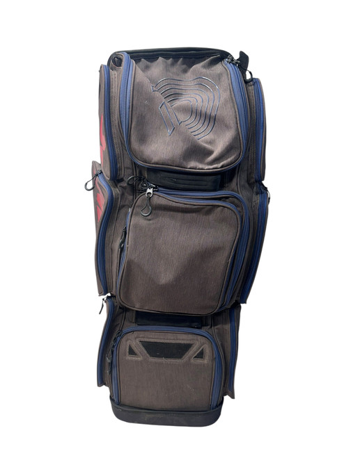 Vist Large View of Product Image Which is Used Demarini BLACK OPS WHL BAG BB/SB Player Wheeled Bag Grey