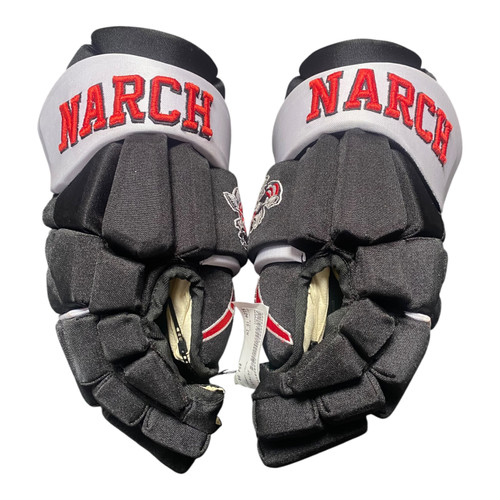 Vist Large View of Product Image Which is Used NARCH Senior Gloves Black 15"