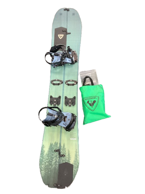 Vist Large View of Product Image Which is Used Rossignol ESCAPER 61 SPLIT BOARD Mens Board/Bindings Teal 161 cm
