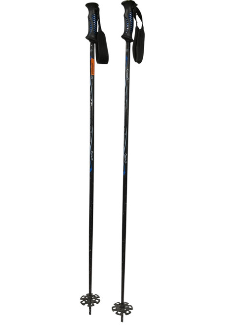 Vist Large View of Product Image Which is Used Mens DH Ski Pole Black 120 cm / 48 in