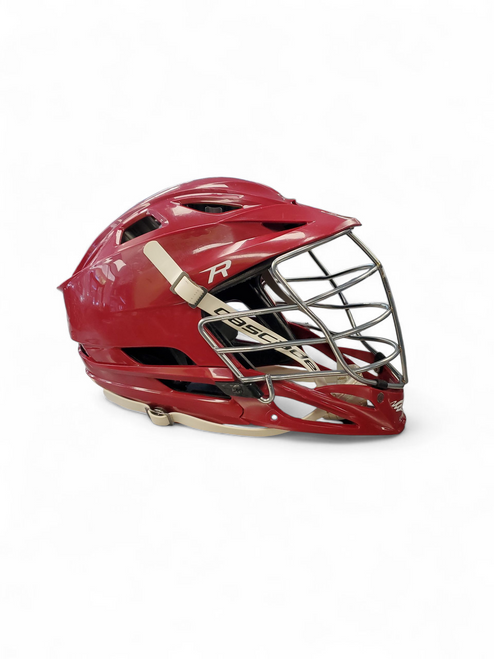 Vist Large View of Product Image Which is Used Cascade R Lacrosse Helmet Red MD