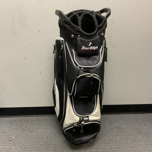 Vist Large View of Product Image Which is Used Tour Edge Mens Cart Bag White And Black