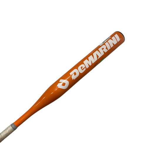 Vist Large View of Product Image Which is Used Demarini BUSTOS BFP-19 BB/SB Fastpitch Bat Orange 32"