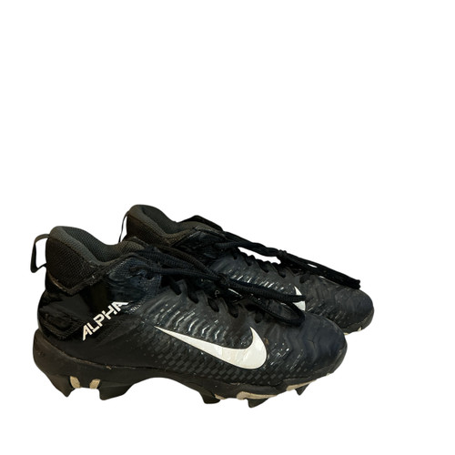 Vist Large View of Product Image Which is Used Nike ALPHA BB/SB Cleats Black Junior 03.5