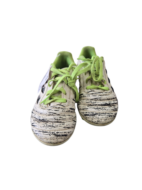 Vist Large View of Product Image Which is Used Adidas Soccer Cleats White Junior 01.5