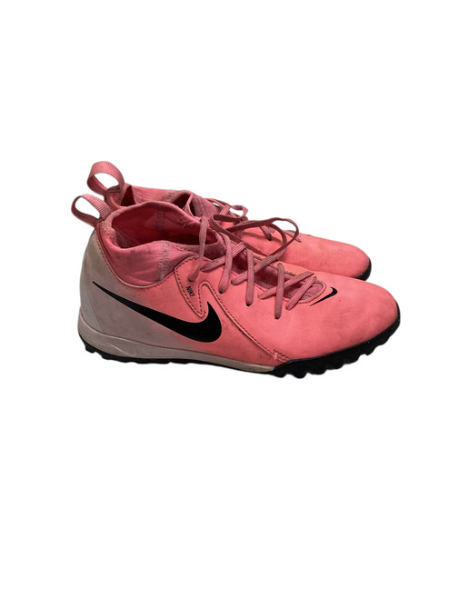 Vist Large View of Product Image Which is Used Nike PHANTOM LUNA Soccer Cleats Pink Junior 02.5