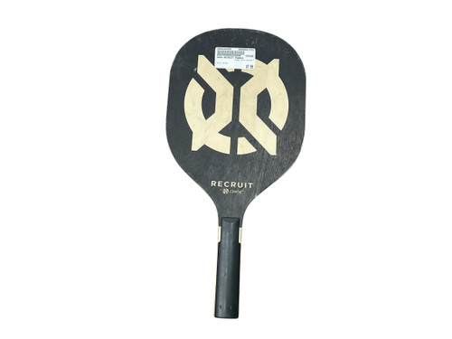 Vist Large View of Product Image Which is USED ONIX RECRUIT Pickleball Racquet Black