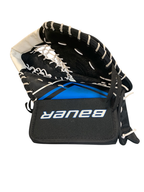 Vist Large View of Product Image Which is Used Bauer STREET CATCHER JR Junior Goalie Catcher Black