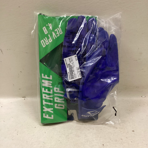 Vist Large View of Product Image Which is Used Cutters REV PRO 4.0 FB Gloves Royal Blue LG Tall