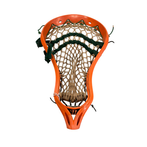 Vist Large View of Product Image Which is Used Warrior EVOLUTION 3X STRUNG Mens Lacrosse Head Orange