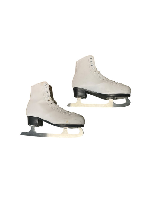 Vist Large View of Product Image Which is Used American Athletic FS WomensFigure Skate White Senior 7