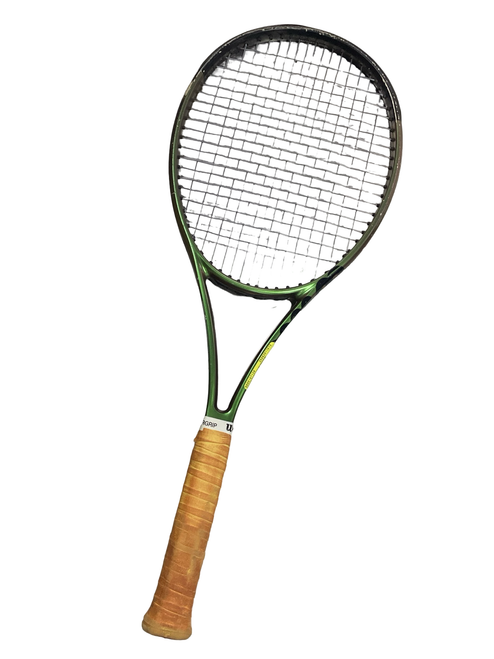 Vist Large View of Product Image Which is Used Wilson BLADE V8 Adult Tennis Racquet Green Unknown