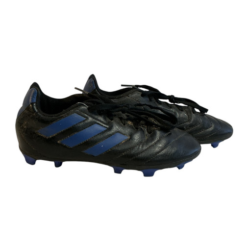 Vist Large View of Product Image Which is Used Adidas Soccer Cleats Black Junior 02.5