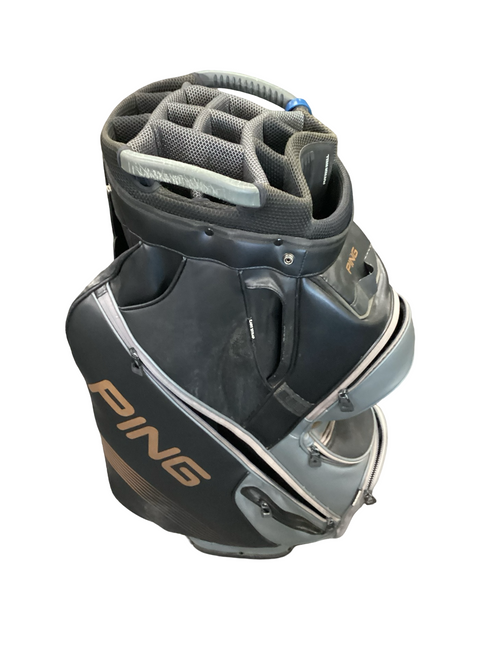 Vist Large View of Product Image Which is Used Ping DLX Mens Cart Bag Black