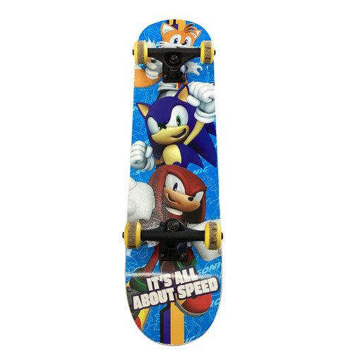 Vist Large View of Product Image Which is Used SONIC Complete Skateboard Royal Blue 7"