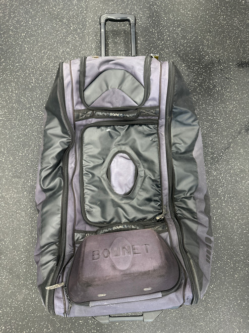 Vist Large View of Product Image Which is Used Bownet COMMANDER WHEEL BAG BB/SB Player Wheeled Bag Black