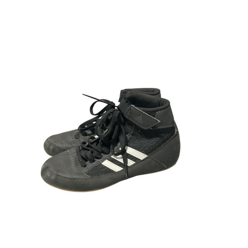 Used Adidas Wrestling Shoes Black Junior 02 11834-S000039899 Vist Large View of Product Image Which is Used Adidas Wrestling Shoes Black Junior 02
