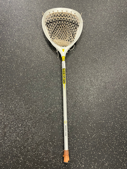 Used Warrior NEMESIS Mens Goalie Stick White 11726-S000286101 Vist Large View of Product Image Which is Used Warrior NEMESIS Mens Goalie Stick White