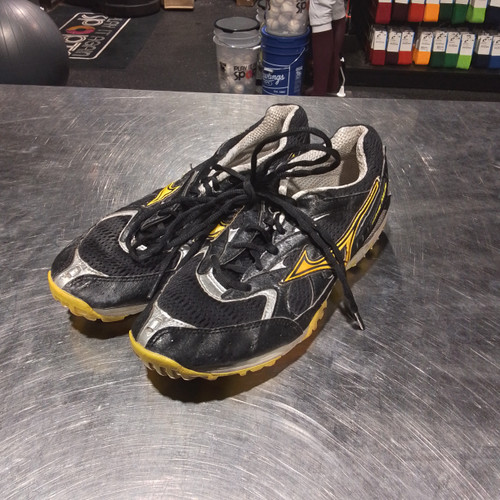 Vist Large View of Product Image Which is Used Track & Field Cleats Adult Black Senior 8.5