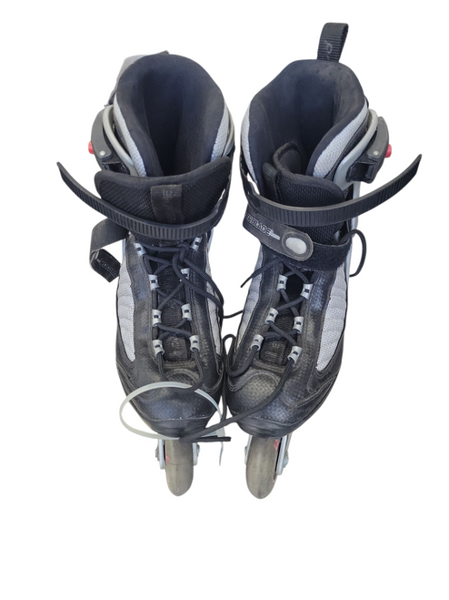 Vist Large View of Product Image Which is Used Rollerblade KITALPHA Senior Rec Fitness Skates Grey Senior 9
