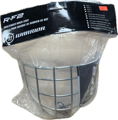 Vist Large View of Product Image Which is Used Warrior RF2 Goalie Accessory White MD