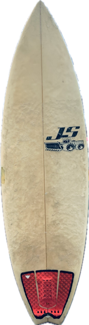 Vist Large View of Product Image Which is Used JS NITRO Surfboard White 6Ft