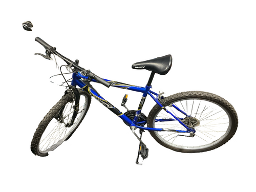 Vist Large View of Product Image Which is Used Huffy BLACKWATER Mountain Bike Mens Royal Blue 48-52cm - 19-20" - LG Frame