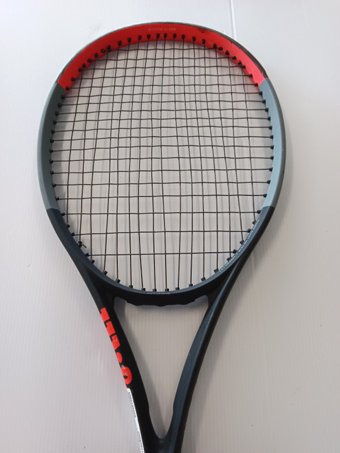 Vist Large View of Product Image Which is Used Prince SYNERGY Adult Tennis Racquet Grey 4 3/8"