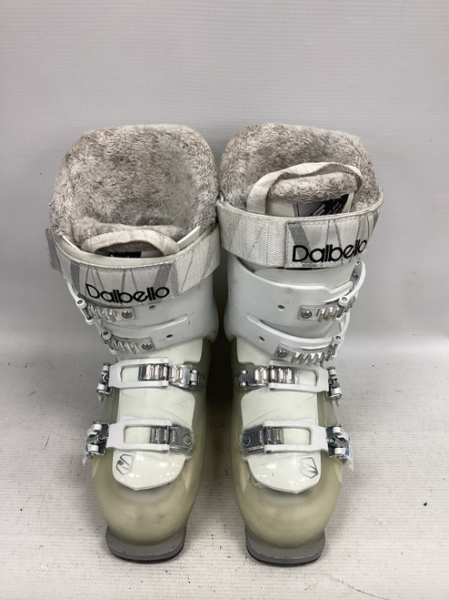 Vist Large View of Product Image Which is Used Dalbello AVANTI 90 Womens DH Ski Boot White 285 MP - M10.5 - W11.5