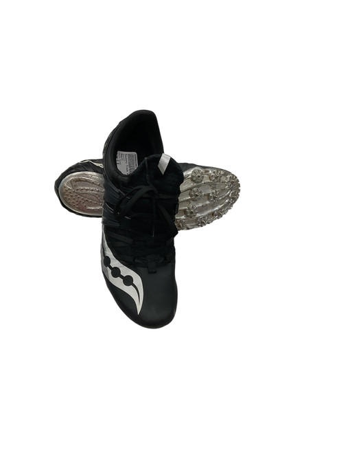 Vist Large View of Product Image Which is Used Saucony Track & Field Cleats Adult Black Senior 9
