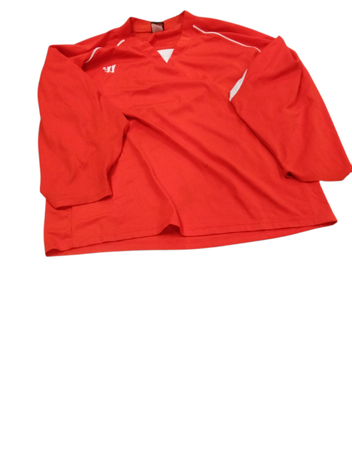 Vist Large View of Product Image Which is Used Warrior Hockey Practice Jersey Orange XL
