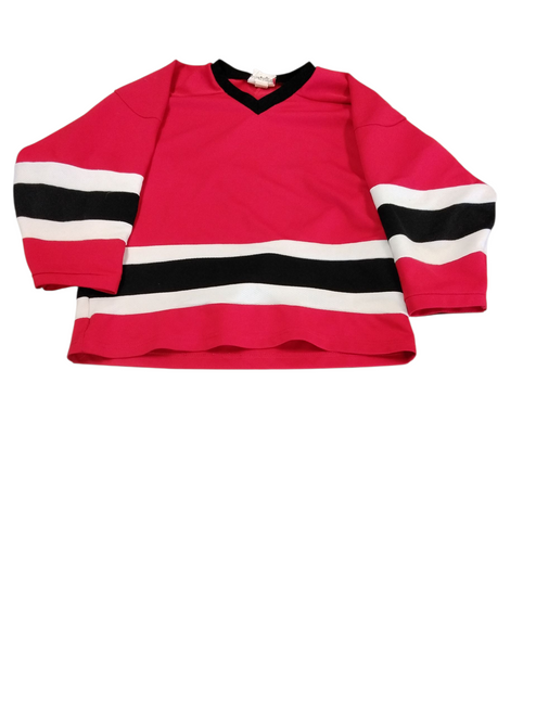 Vist Large View of Product Image Which is Used Hockey Practice Jersey Red LG