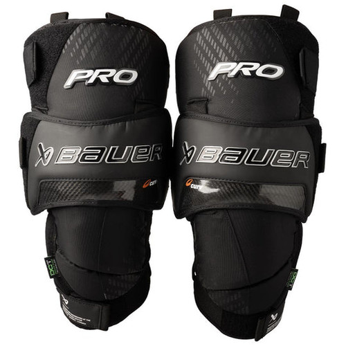 Vist Large View of Product Image Which is Bauer Pro Goalie Senior Knee Pads #1064956