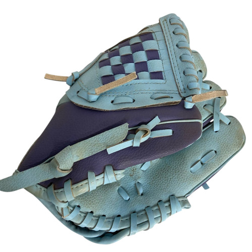Vist Large View of Product Image Which is Used Marucci TBALL GLOVE BB/SB Glove T-ball Carolina Blue 8"