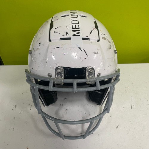 Vist Large View of Product Image Which is Used Schutt F7 YOUTH FB Helmet White MD