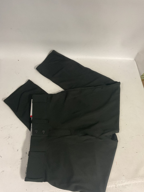 Vist Large View of Product Image Which is Used Alleson BASEBALL PANT BB/SB Pant Boys Black LG