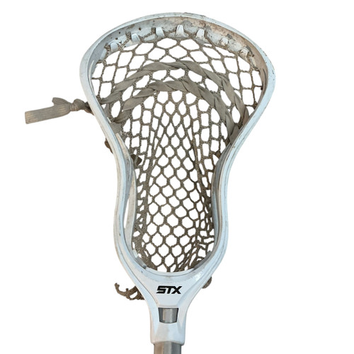 Vist Large View of Product Image Which is Used STX MENS STX LAX STICK Men Atk/Mid Complete Stick White