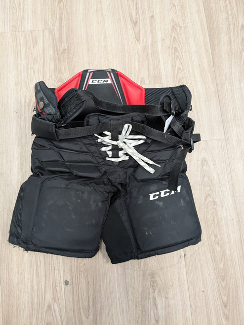 Vist Large View of Product Image Which is Used CCM 1.5 Junior Goalie Pant Black SM