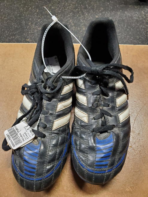 Vist Large View of Product Image Which is Used Adidas Soccer Cleats Black Senior 6