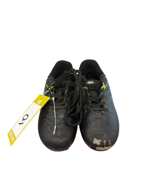 Vist Large View of Product Image Which is Used DSG Soccer Cleats Black Youth 10.0