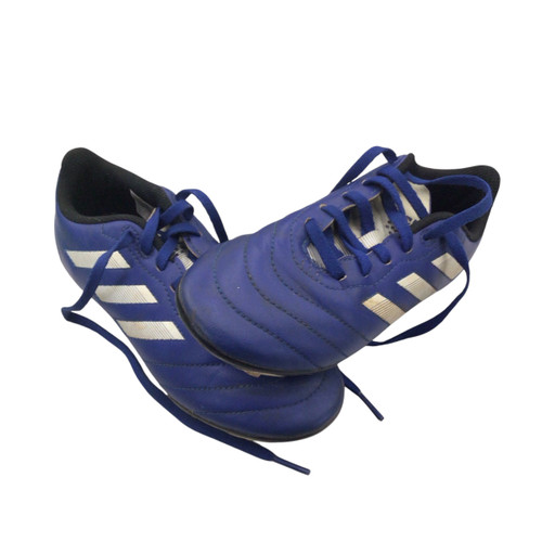 Vist Large View of Product Image Which is Used Adidas Soccer Cleats Navy Blue Junior 02