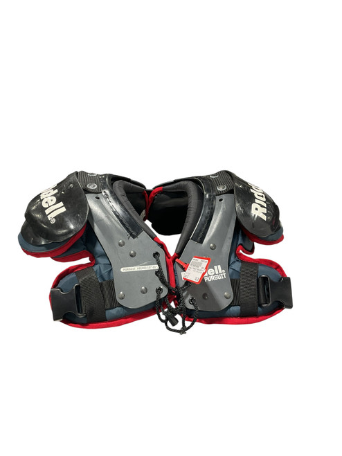 Vist Large View of Product Image Which is Used Riddell PURSUIT SHOULDER PADS FB Shoulder Pads Black XS