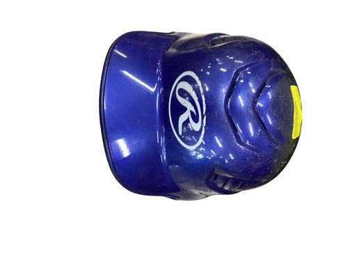 Vist Large View of Product Image Which is Used Rawlings HELMET Batting Helmet No Mask Navy Blue S/M