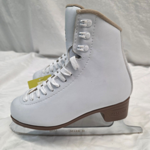 Vist Large View of Product Image Which is Used Jackson MYSTIQUE Girls Figure Skate White Junior 03