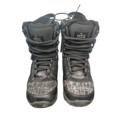 Vist Large View of Product Image Which is Used M3 LACE UP Boys Snowboard Boots Black Youth 06.0