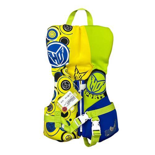 Vist Large View of Product Image Which is Used Ho Sports Infant PFD Yellow Infant 0-30