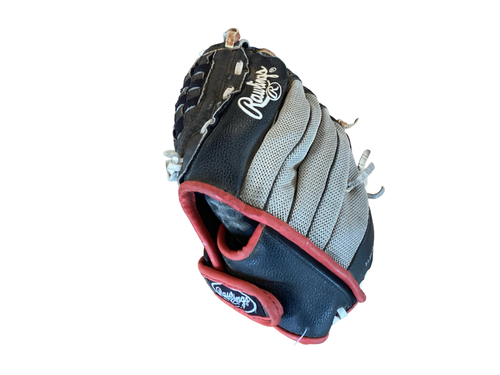 Vist Large View of Product Image Which is Used Rawlings PLAYMAKER SERIES BB/SB Glove LH Throw Black 10 1/2"